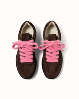 CB Brown Suede Sneaker - Women's