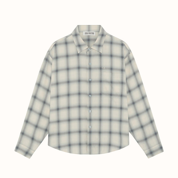 CB Dappled Check Blue Shirt
