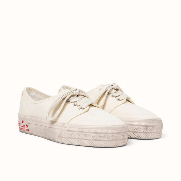 CB Vintage White Skate Sneaker - Men's