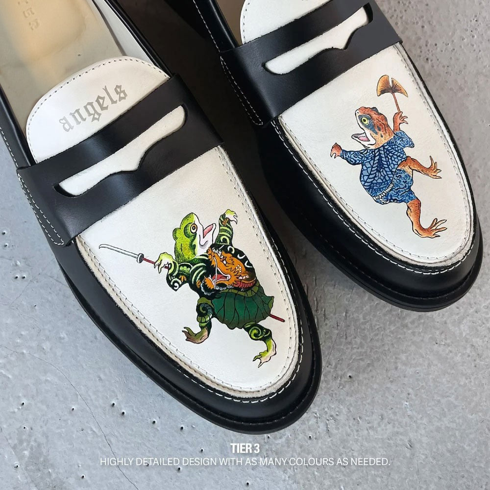 Wilde Hand-Painted Penny Loafer - Women's