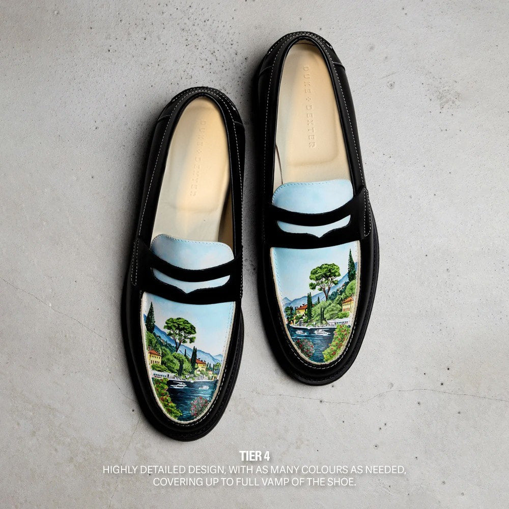 Wilde Hand-Painted Penny Loafer - Women's
