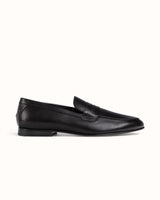 Caine Black Penny Loafer - Men's