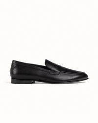 Caine Black Penny Loafer - Men's