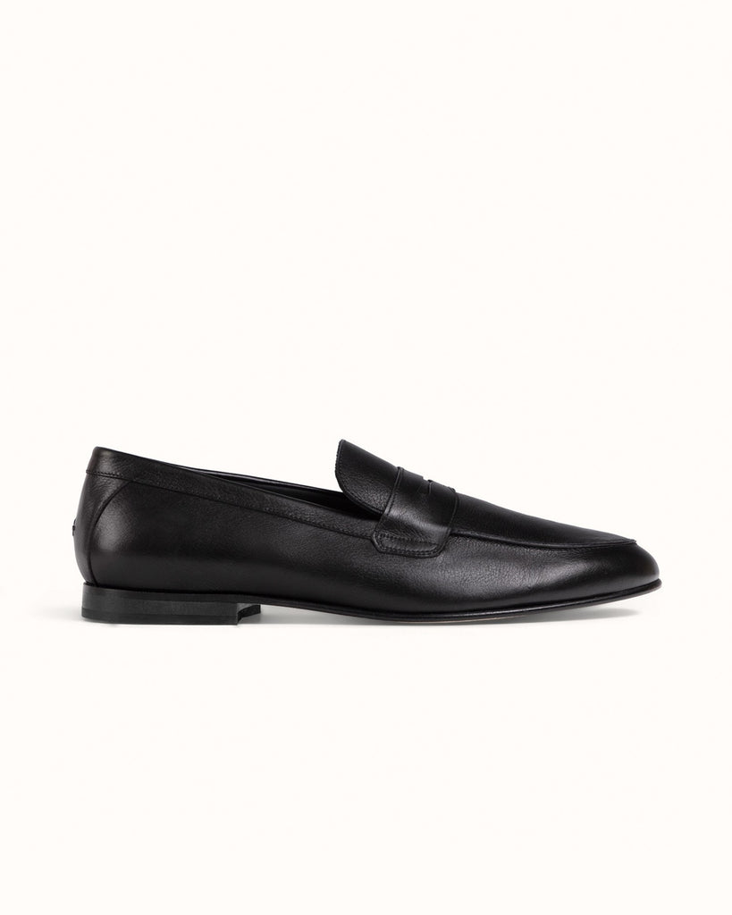 Caine Black Penny Loafer - Men's
