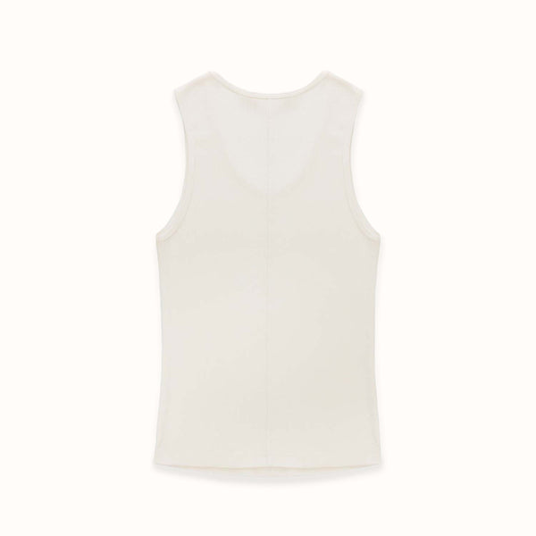 Cherry Vintage White Vest - Women's