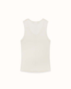 Cherry Vintage White Vest - Women's