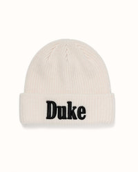 Duke Cream Beanie
