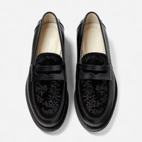 Wilde Black Vine Penny Loafer - Men's