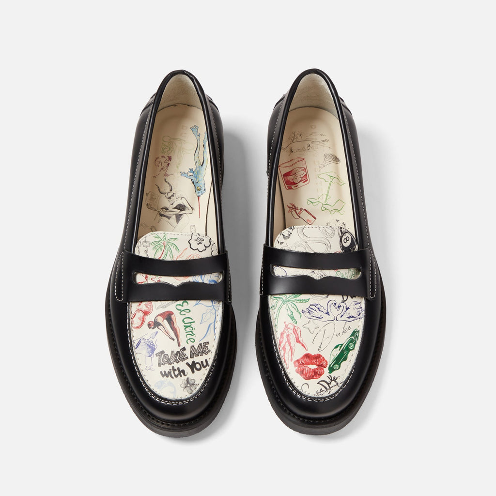 Wilde Sketch Penny Loafer