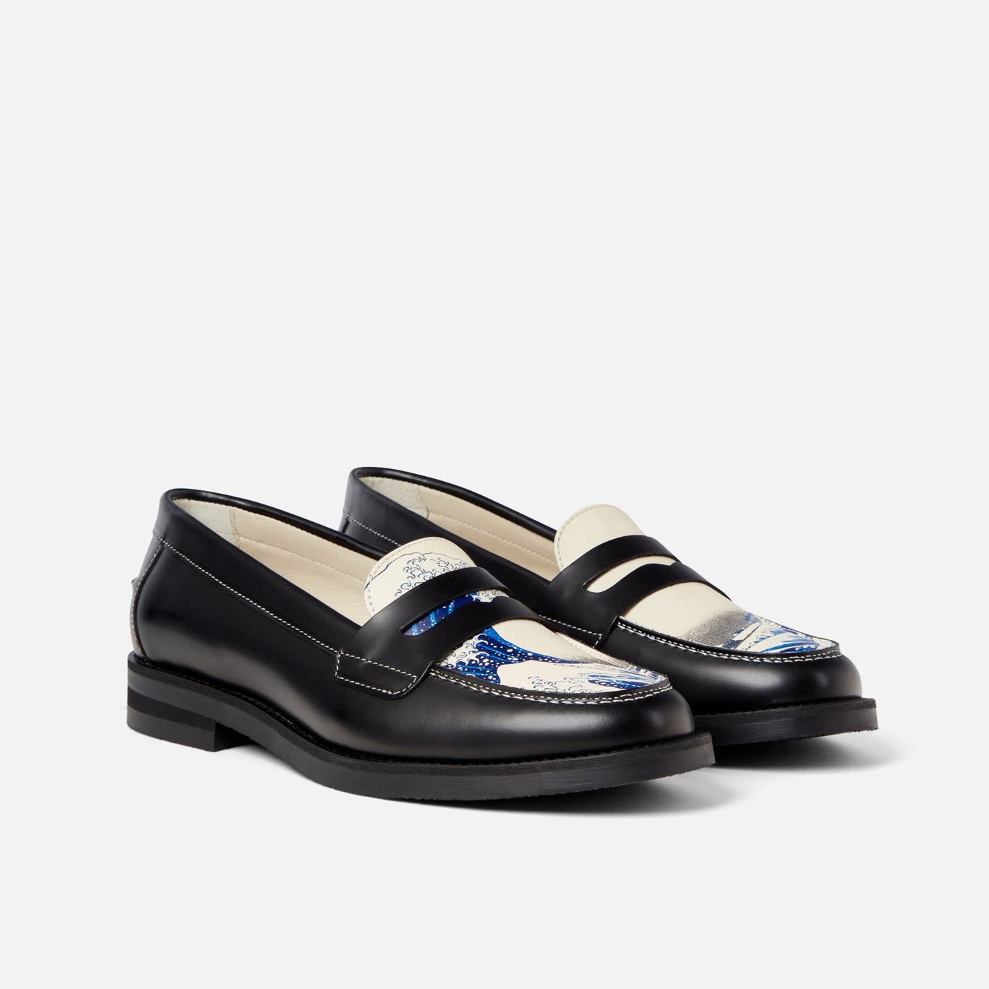 【Duke + Dexter】Wilde Kiss Penny Loafer - Women's DD-0125-1-5-01-GreyBG-