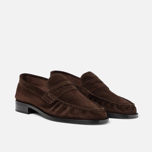 CB Brown Suede Penny Loafer - Men’s 