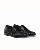 CB Black Ruched Loafer - Men's