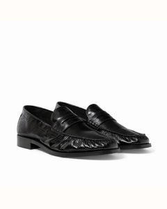 CB Black Ruched Loafer - Men's