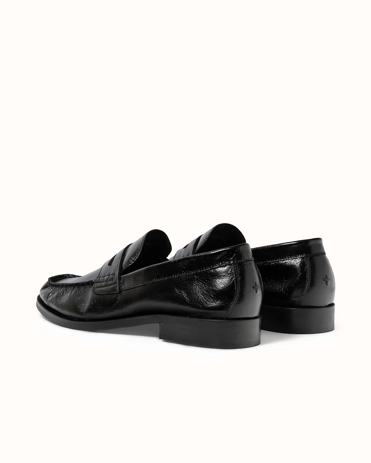 CB Black Ruched Loafer - Men's