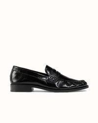 CB Black Ruched Loafer - Men's