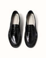 CB Black Ruched Loafer - Men's