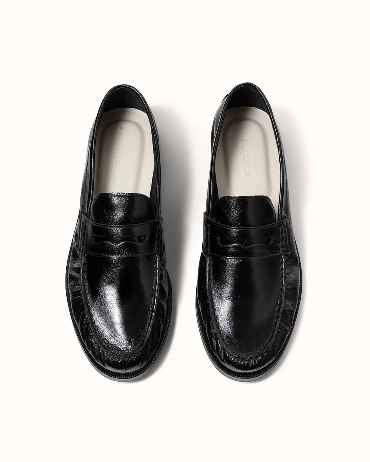 CB Black Ruched Loafer - Men's