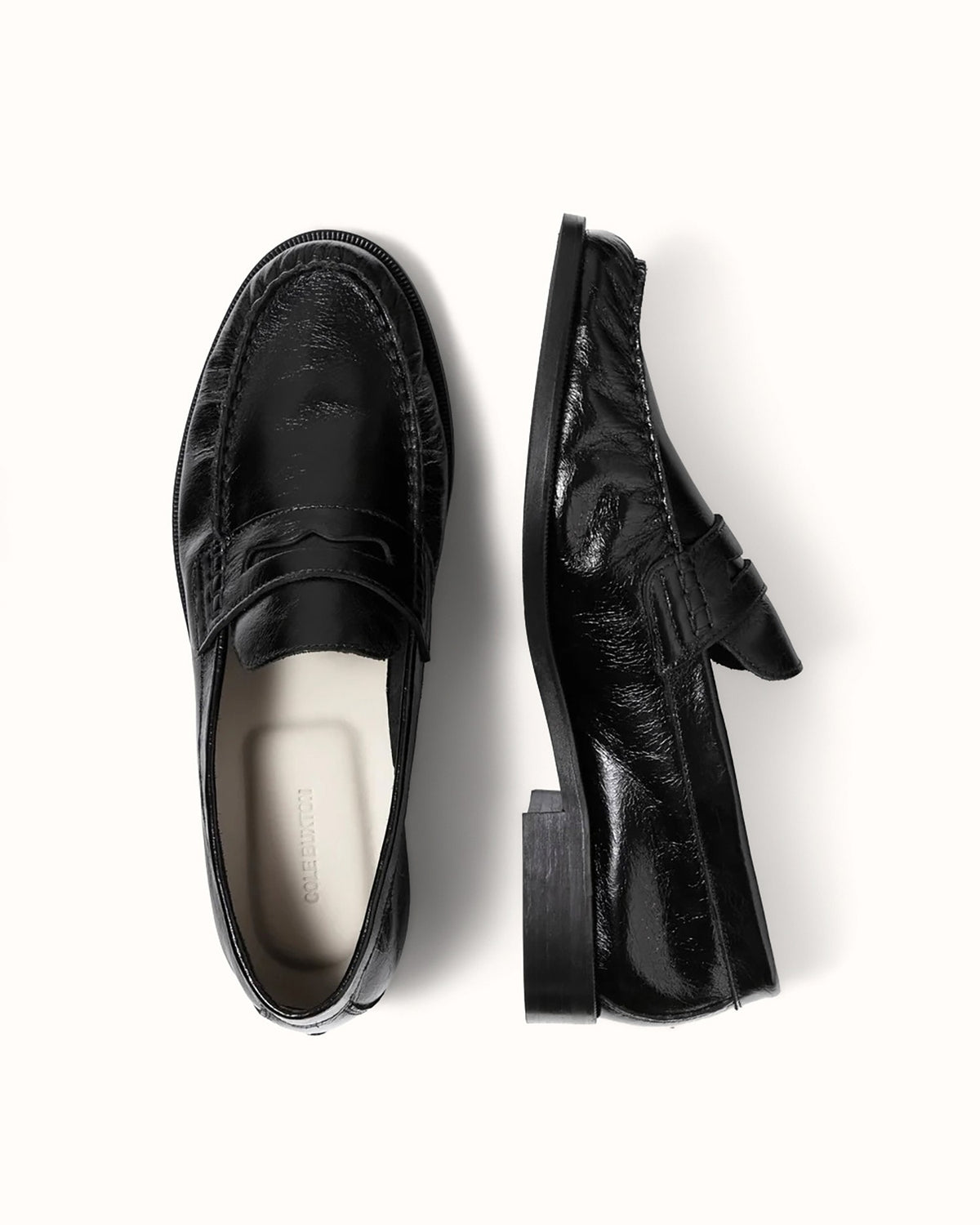 CB Black Ruched Loafer - Men's