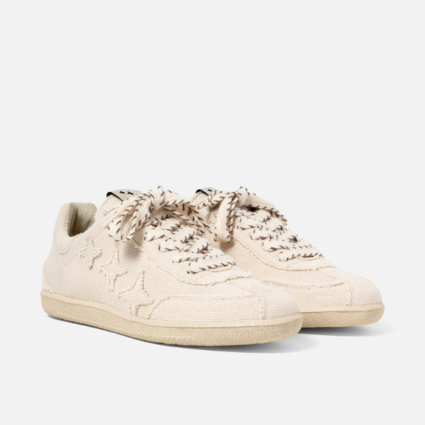 Plus Duke Off-White Canvas Sneaker - Men's