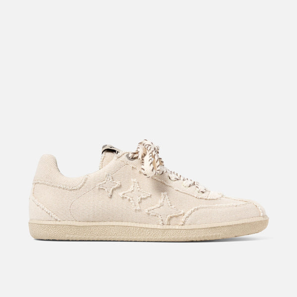 Plus Duke Off-White Canvas Sneaker - Men's