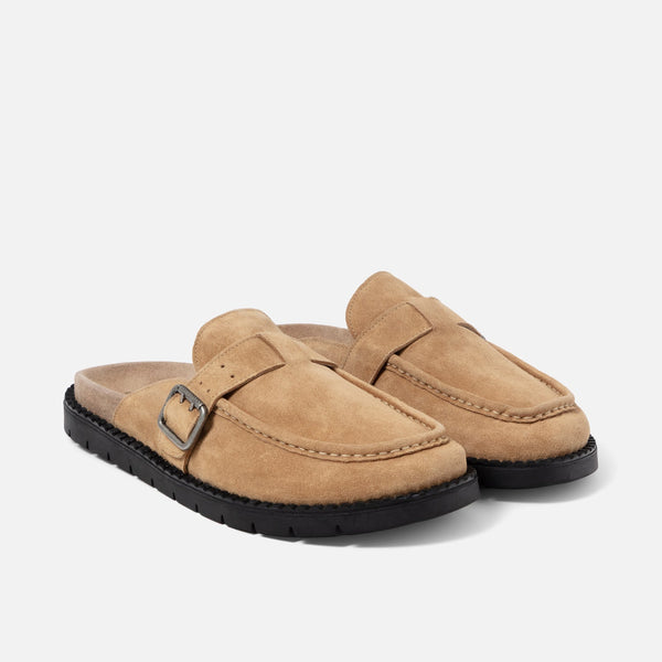 Winston Mocha Suede Mule - Men's