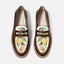 Wilde Chestnut Lemon Raffia Penny Loafer - Men's
