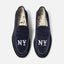 Wilde NY Navy Suede Penny Loafer - Men's