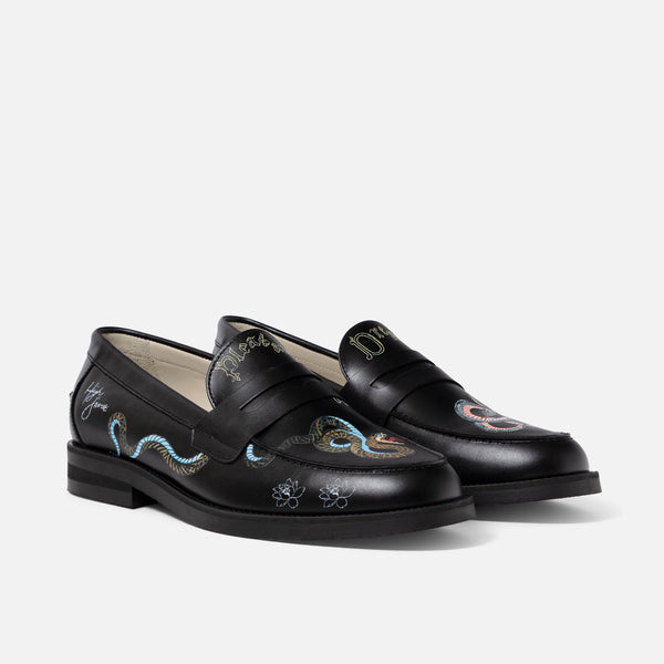 Wilde Pleasant Dreams Snake Penny Loafer - Men's