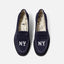 Wilde NY Navy Suede Penny Loafer - Women's