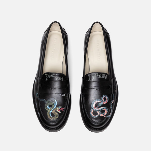 Wilde Pleasant Dreams Snake Penny Loafer - Women's