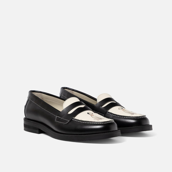 Wilde Dalmatian Penny Loafer - Women's