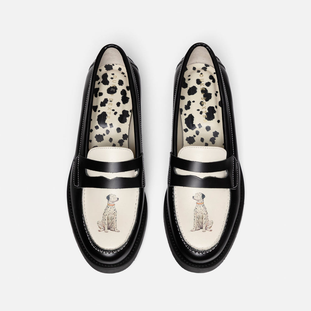 Wilde Dalmatian Penny Loafer