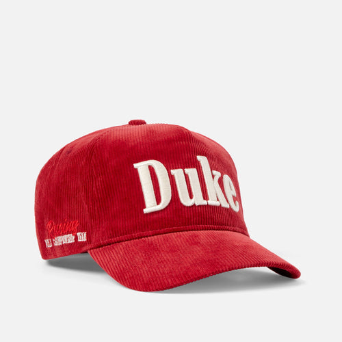 Duke Rafferty's Cap Duke Red Corduroy Cap & DUKE + DEXTER