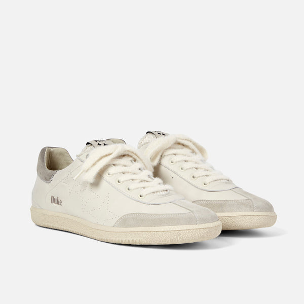 Plus Duke Vintage Grey + White Sneaker - Men's