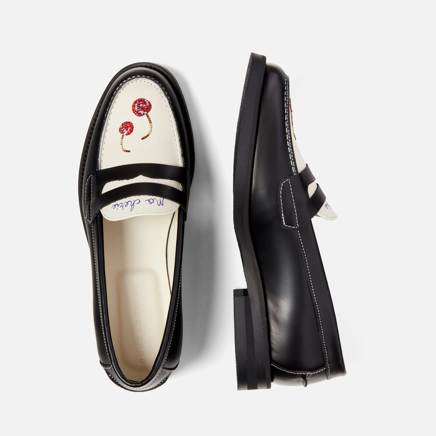 Wilde Swarovski Crystals Cherry Penny Loafer - Women's | DUKE + DEXTER