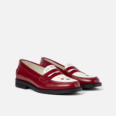 Wilde Cherry Red Penny Loafer - Women's