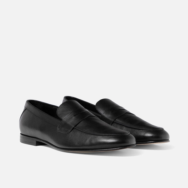 Caine Black Penny Loafer - Men's