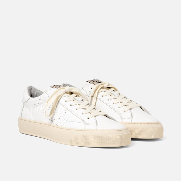 Plus Court White Sneaker - Men's