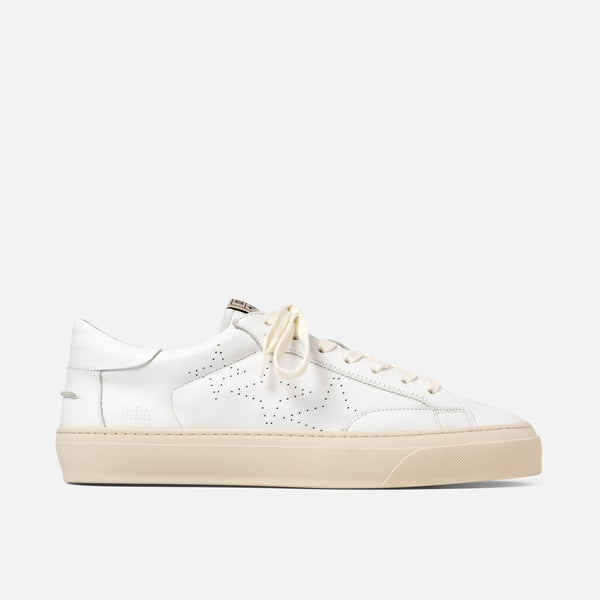 Plus Court White Sneaker - Men's