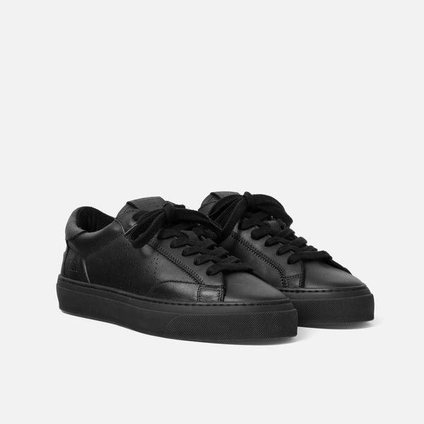 Plus Court Black Sneaker - Women's