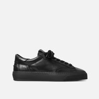 Plus Court Black Sneaker - Women's