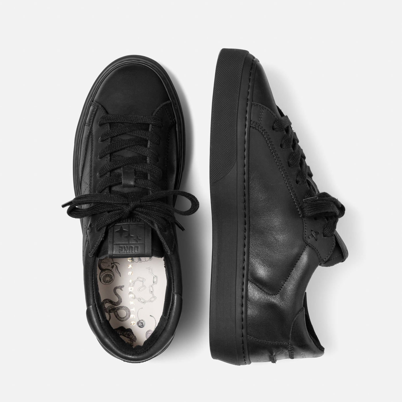 Plus Court Black Sneaker - Women's Plus Court Black Sneaker - Women's