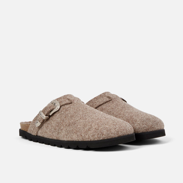 Winston Walnut Mule - Men's