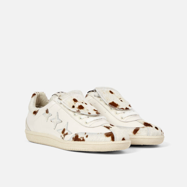 Plus Duke Brown Cow Sneaker - Women's
