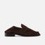 CB Brown Suede Foldable Ruched Loafer - Men's