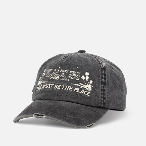 This Must Be The Place Washed Black Cap