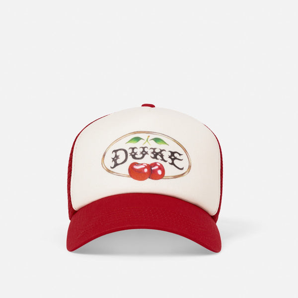 Duke Cherry Red Trucker Cap