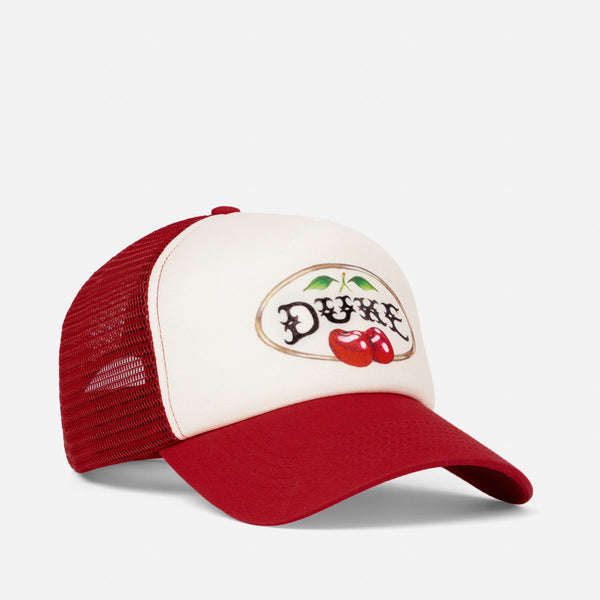 Duke Cherry Red Trucker Cap