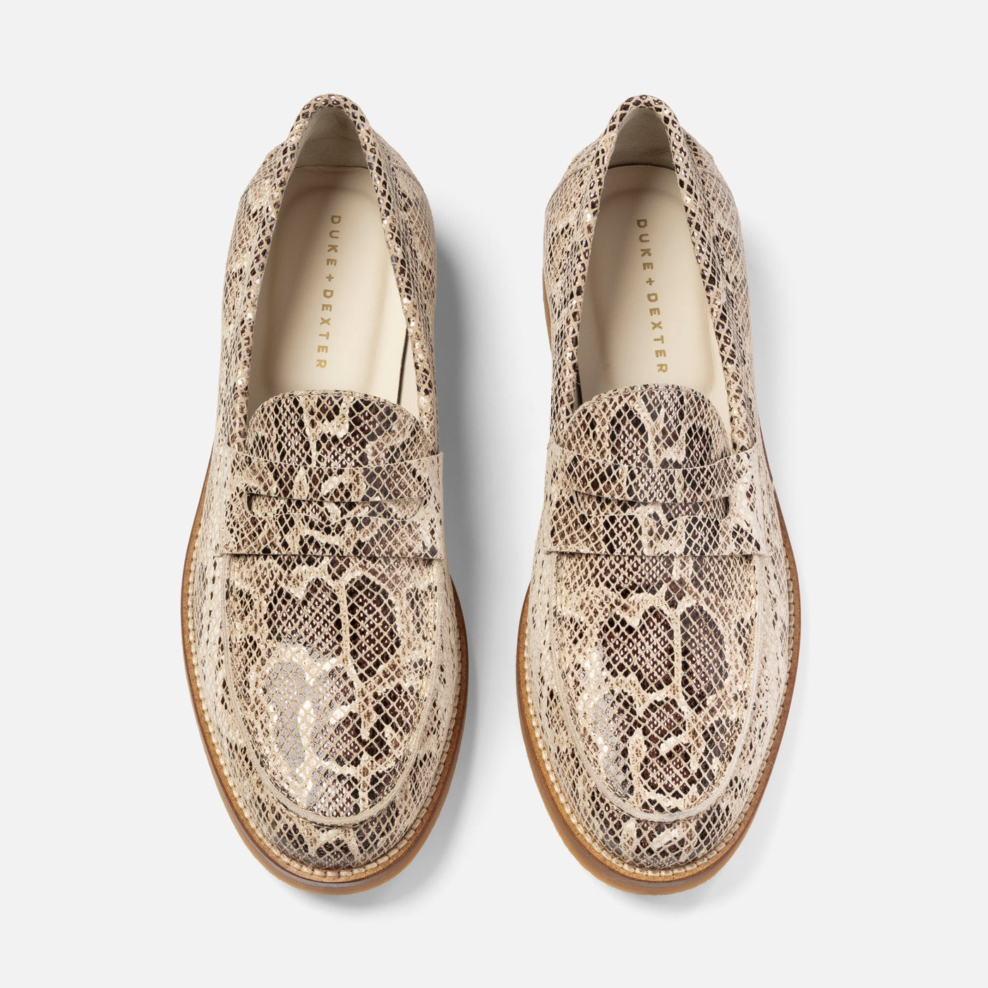 Duke + Dexter London Men’s Camouflage Slip-On Loafers in Tan, Brown & Gray Duke + Dexter British Blue Camo Loafers Mens | Mercari main image 2