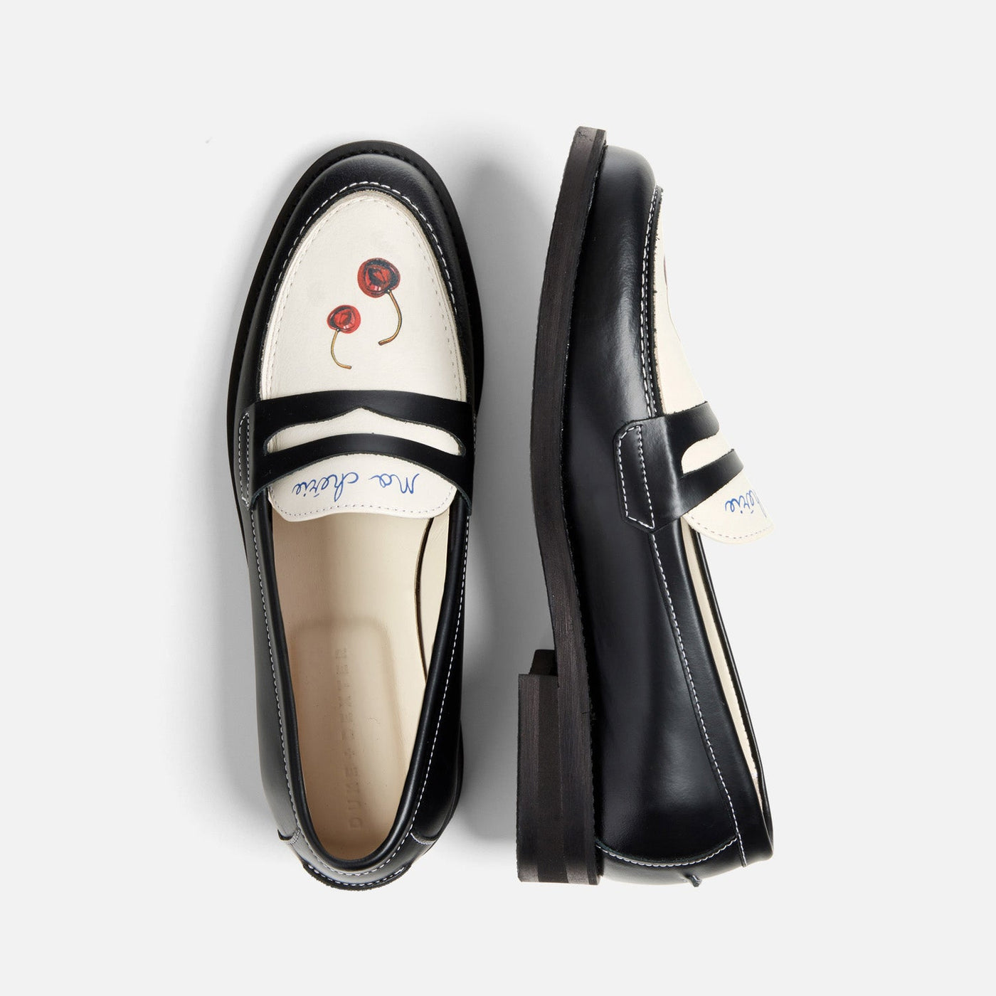 Cherry Penny Loafers For Women | DUKE + DEXTER